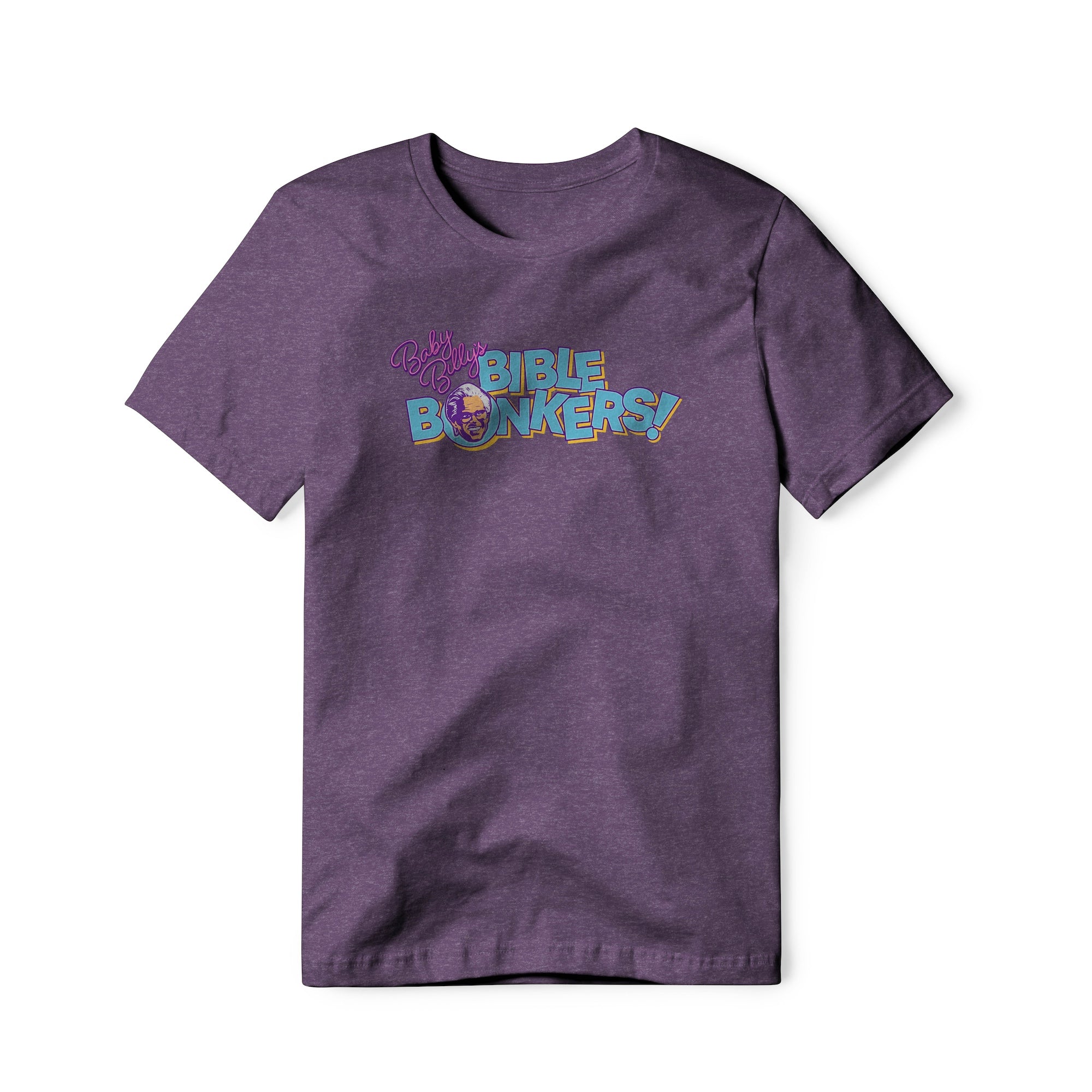 Baby Billy's Bible Bonkers Logo : Righteous Gemstones Show, Cotton/Poly Blend Tee