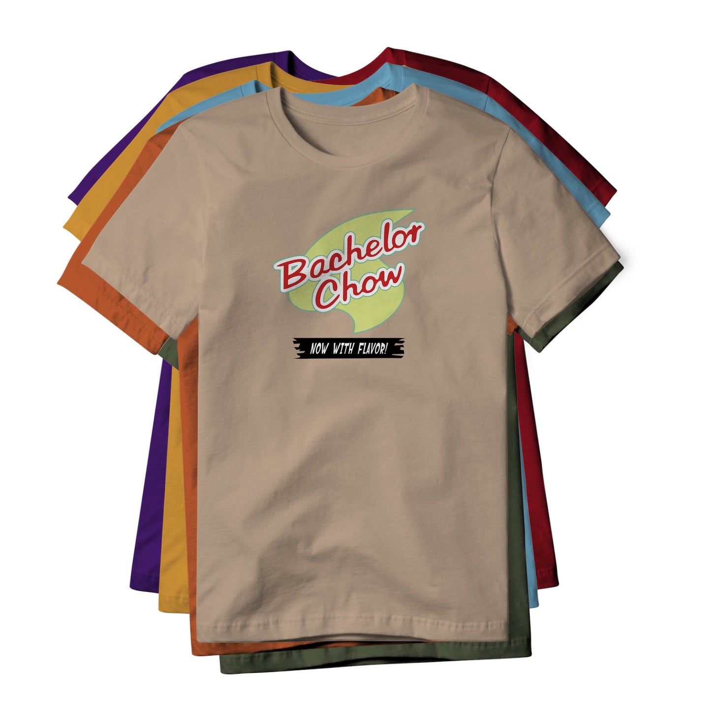 Bachelor Chow Logo : Futurama Show, Classic Cotton Tee