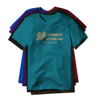 Biff's Automotive Detailing Logo : Back To The Future Movie, Classic Cotton Tee