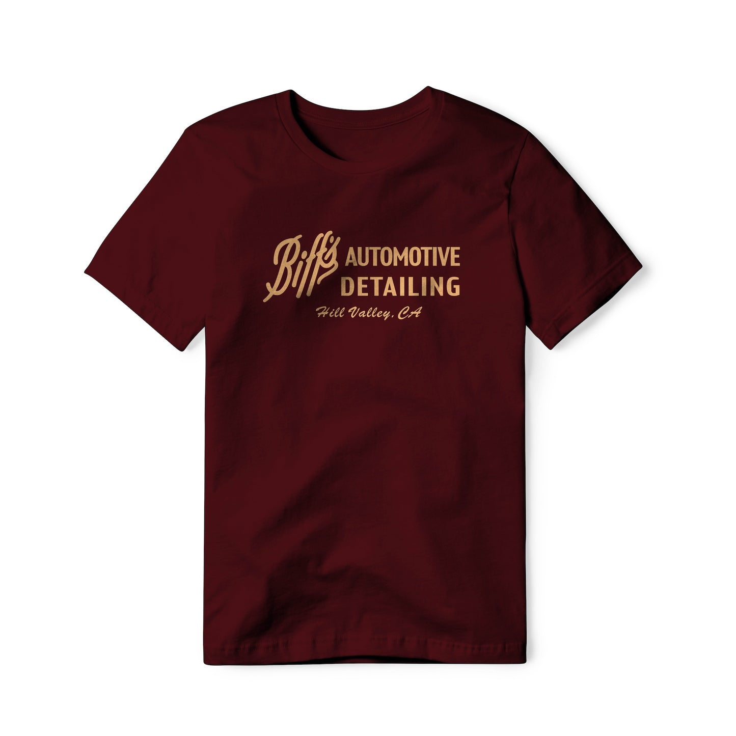Biff's Automotive Detailing Logo : Back To The Future Movie, Classic Cotton Tee