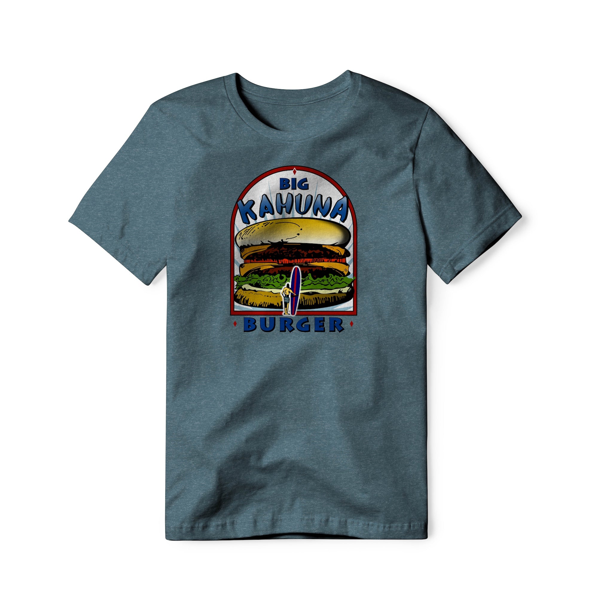 Big Kahuna Burger Logo : Pulp Fiction Movie, Cotton/Poly Blend Tee