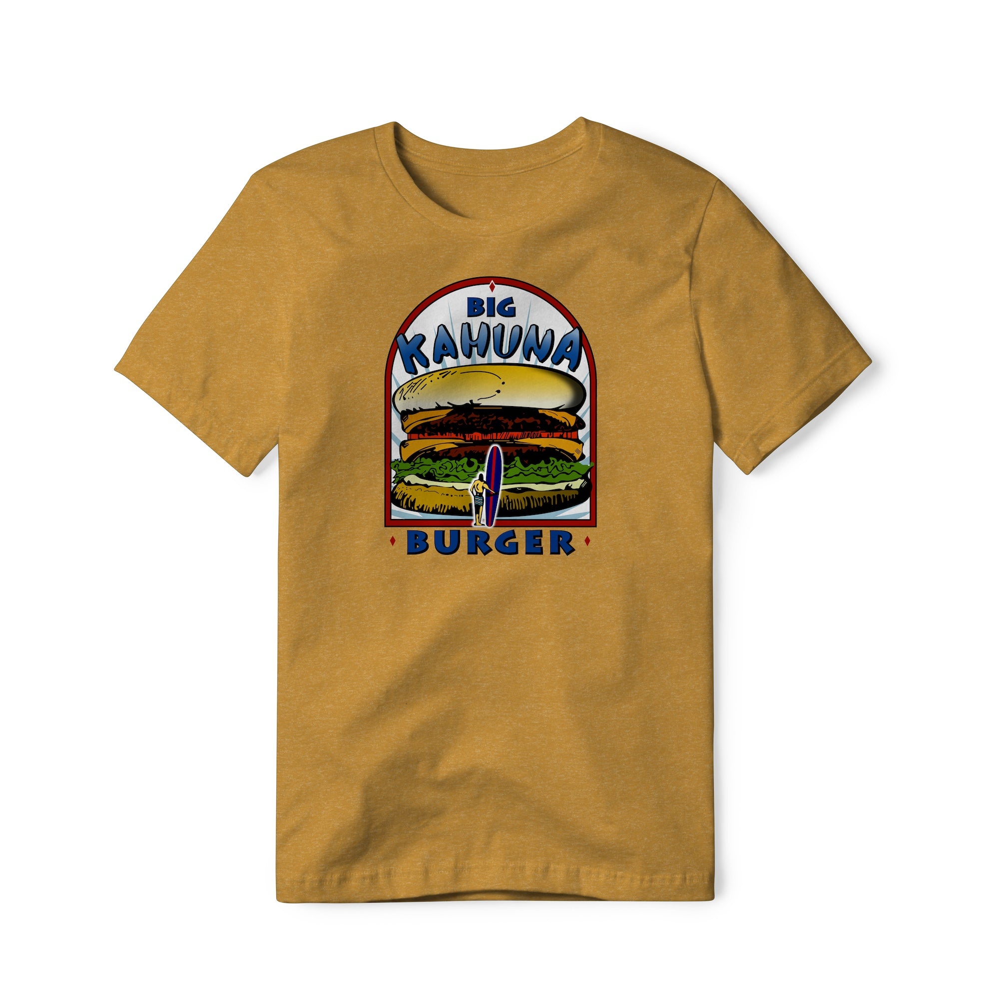 Big Kahuna Burger Logo : Pulp Fiction Movie, Cotton/Poly Blend Tee