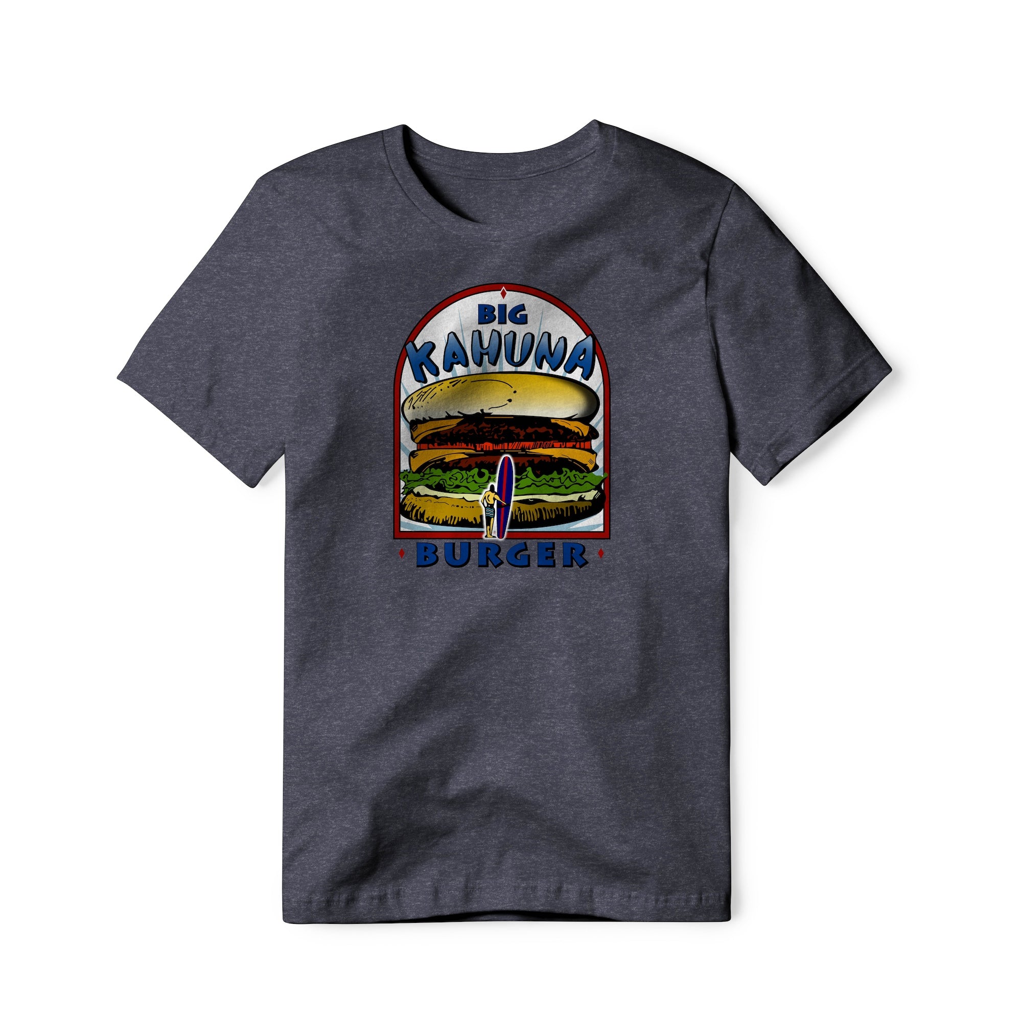 Big Kahuna Burger Logo : Pulp Fiction Movie, Cotton/Poly Blend Tee