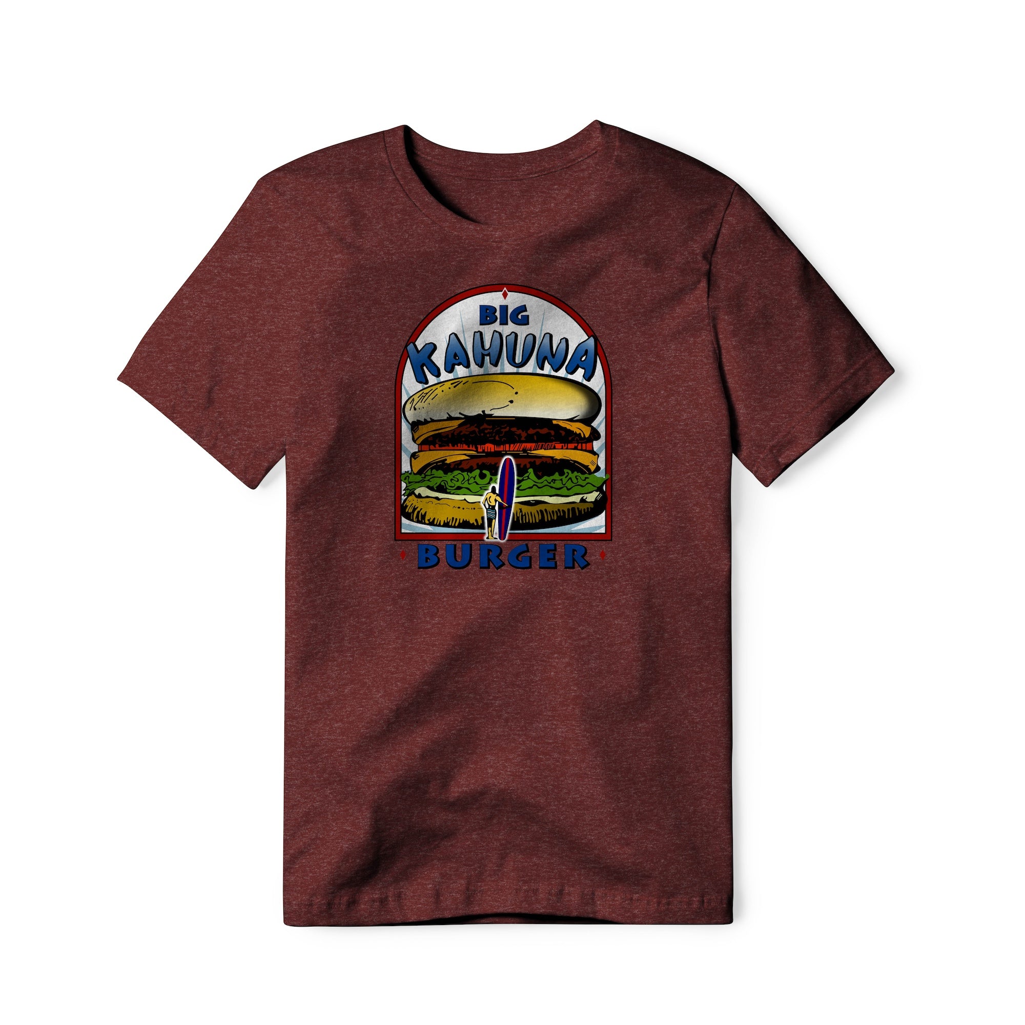 Big Kahuna Burger Logo : Pulp Fiction Movie, Cotton/Poly Blend Tee
