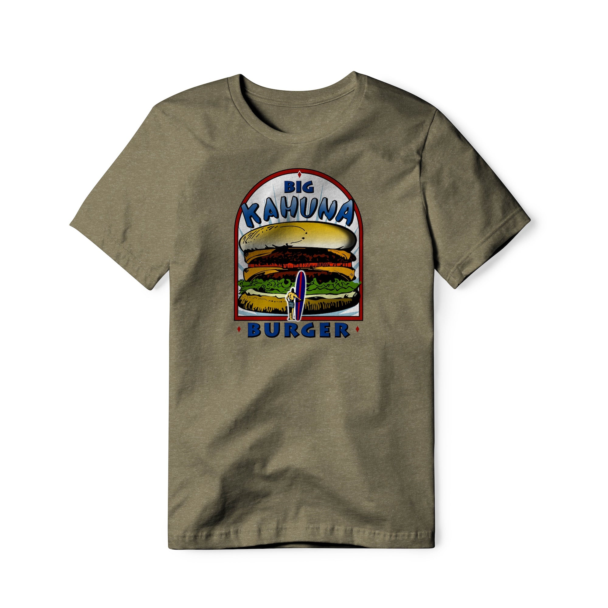 Big Kahuna Burger Logo : Pulp Fiction Movie, Cotton/Poly Blend Tee