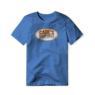 Carl's Draperies Logo : Terminator Movie, Cotton/Poly Blend Tee