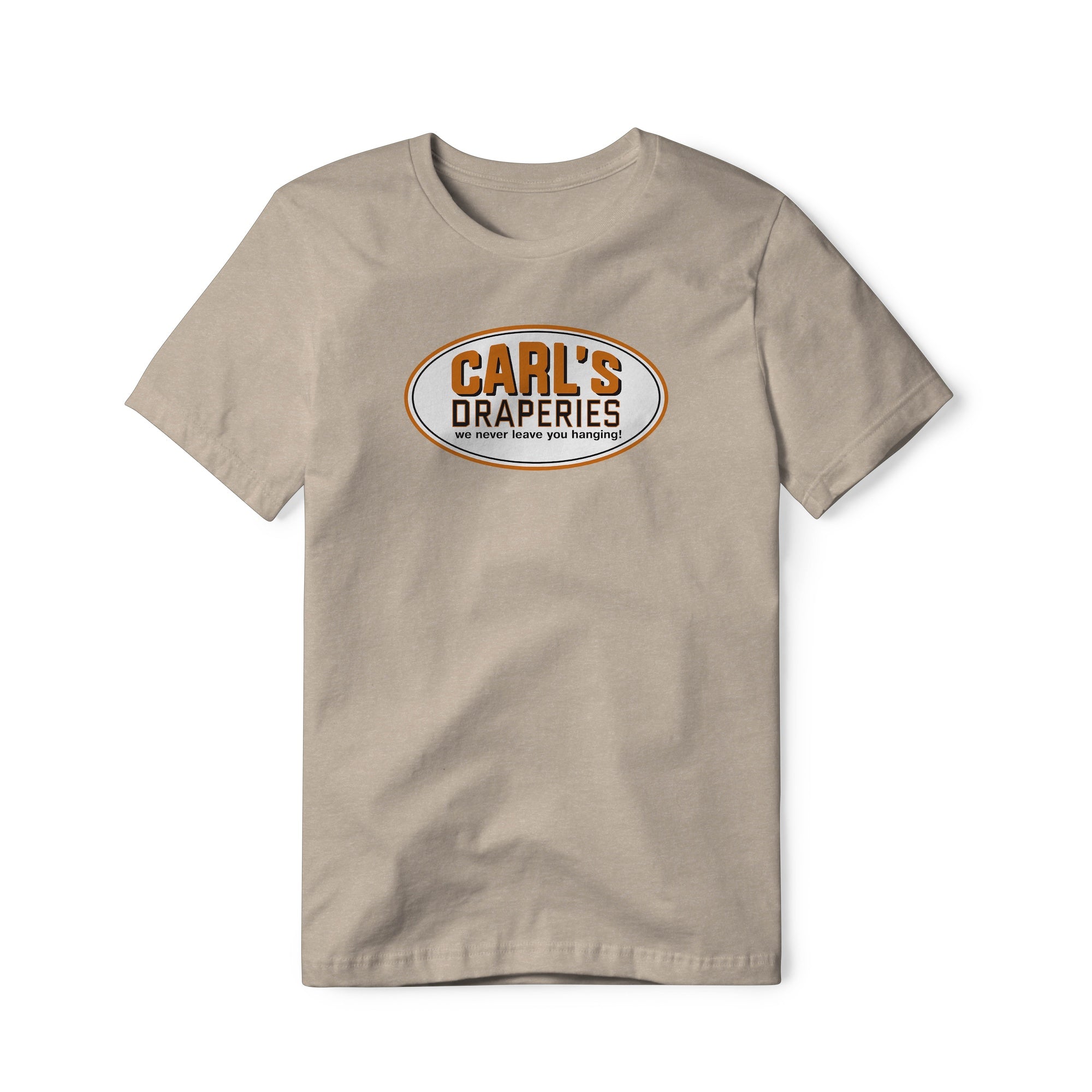 Carl's Draperies Logo : Terminator Movie, Cotton/Poly Blend Tee