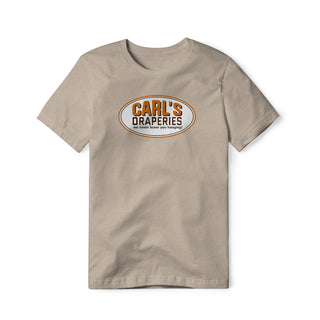 Carl's Draperies Logo : Terminator Movie, Cotton/Poly Blend Tee