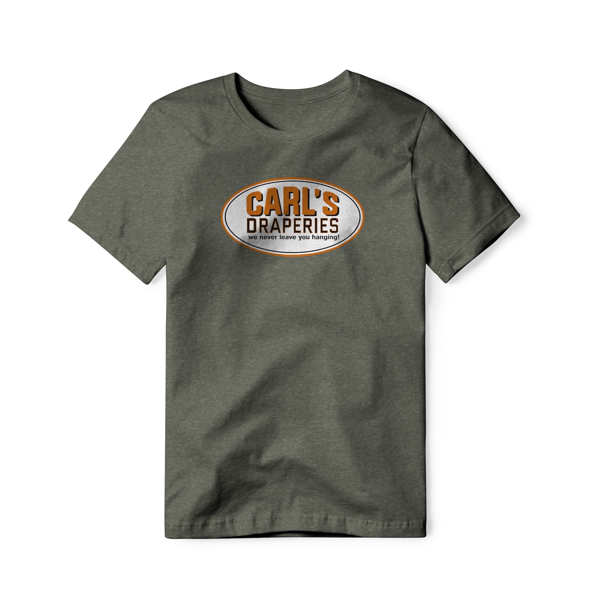 Carl's Draperies Logo : Terminator Movie, Cotton/Poly Blend Tee