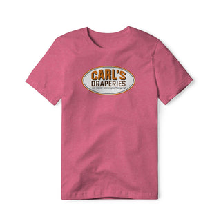 Carl's Draperies Logo : Terminator Movie, Cotton/Poly Blend Tee