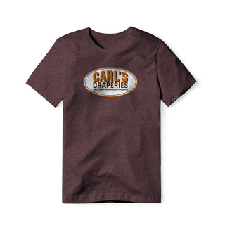 Carl's Draperies Logo : Terminator Movie, Cotton/Poly Blend Tee