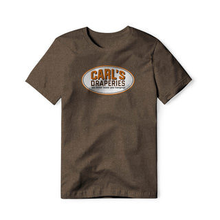 Carl's Draperies Logo : Terminator Movie, Cotton/Poly Blend Tee
