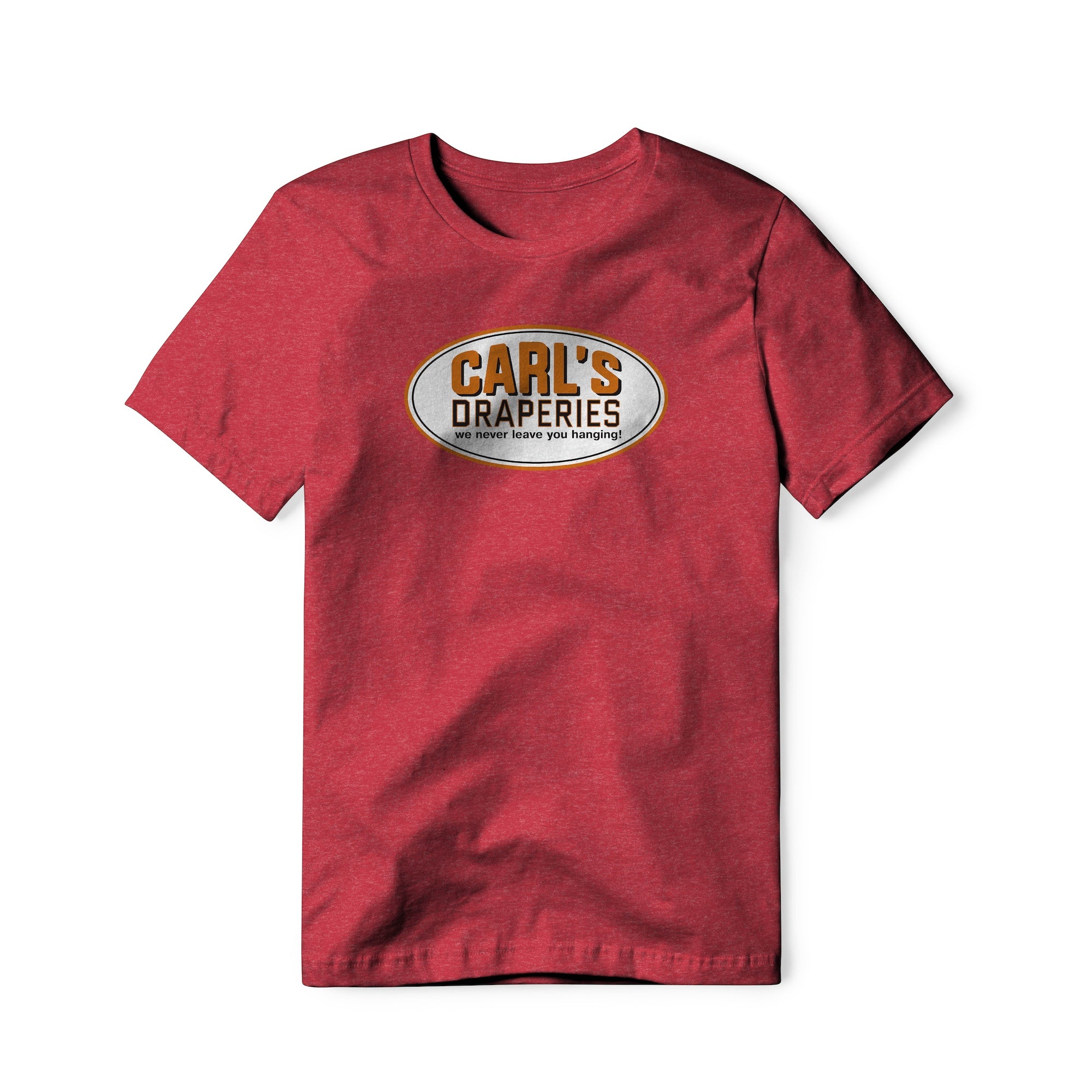Carl's Draperies Logo : Terminator Movie, Cotton/Poly Blend Tee