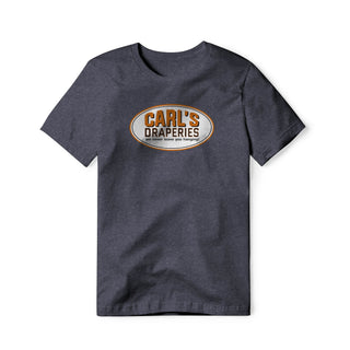 Carl's Draperies Logo : Terminator Movie, Cotton/Poly Blend Tee
