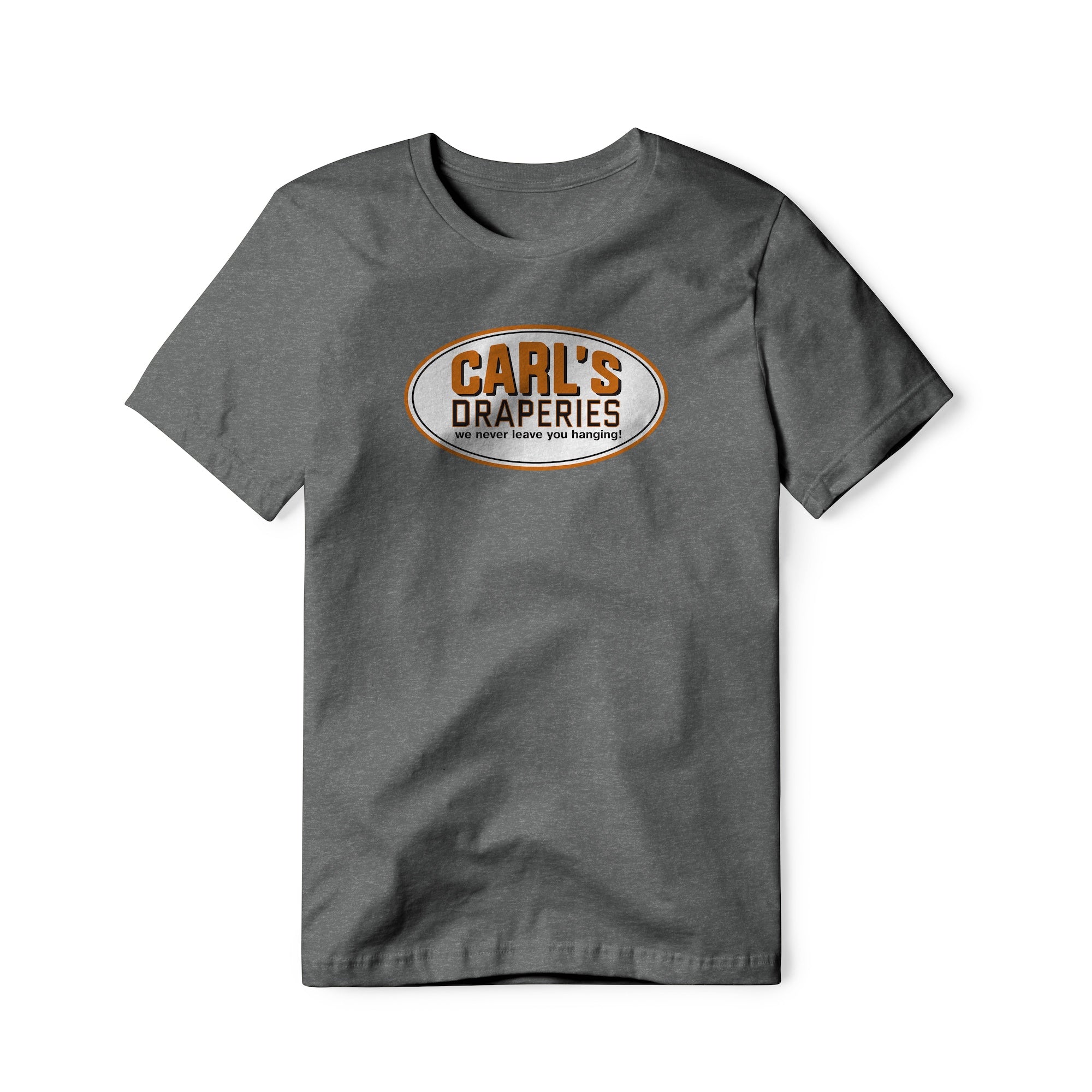 Carl's Draperies Logo : Terminator Movie, Cotton/Poly Blend Tee