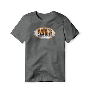 Carl's Draperies Logo : Terminator Movie, Cotton/Poly Blend Tee