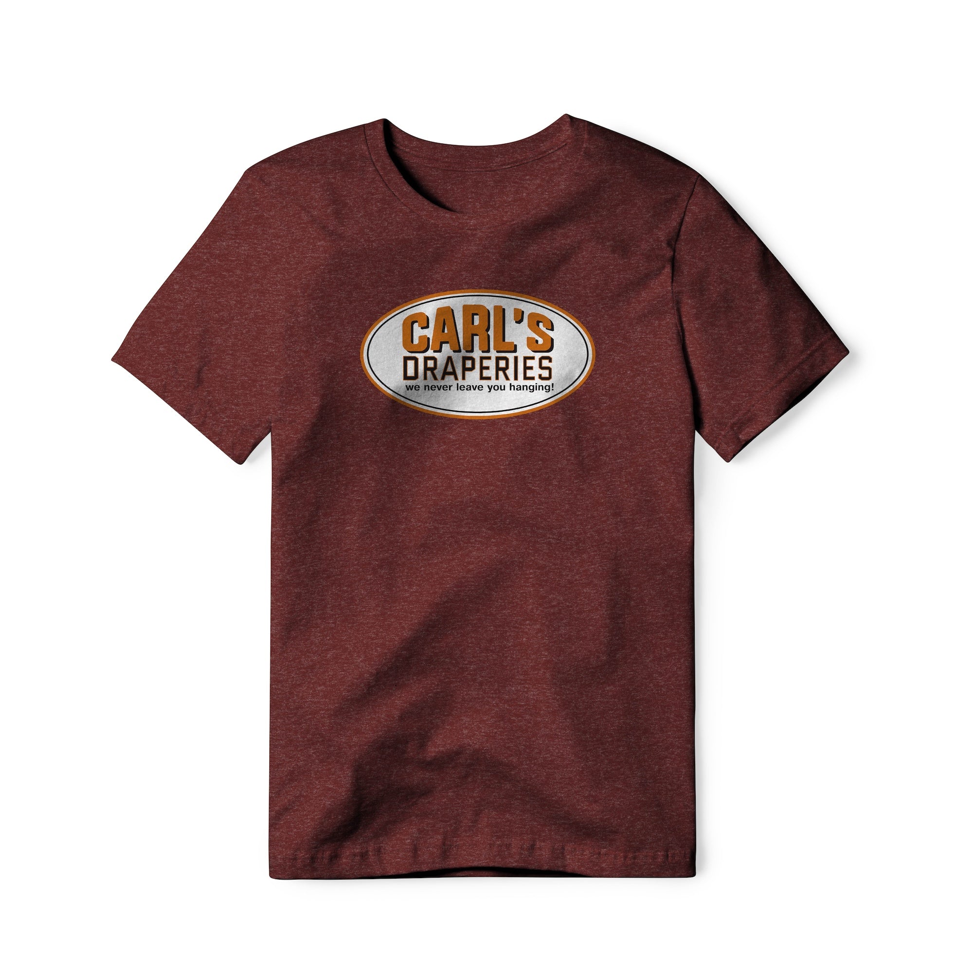 Carl's Draperies Logo : Terminator Movie, Cotton/Poly Blend Tee