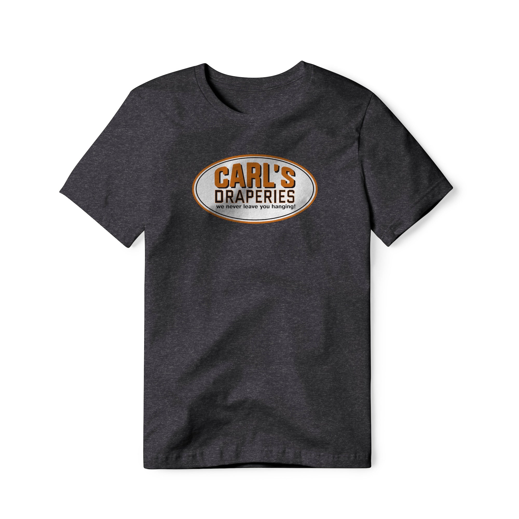 Carl's Draperies Logo : Terminator Movie, Cotton/Poly Blend Tee