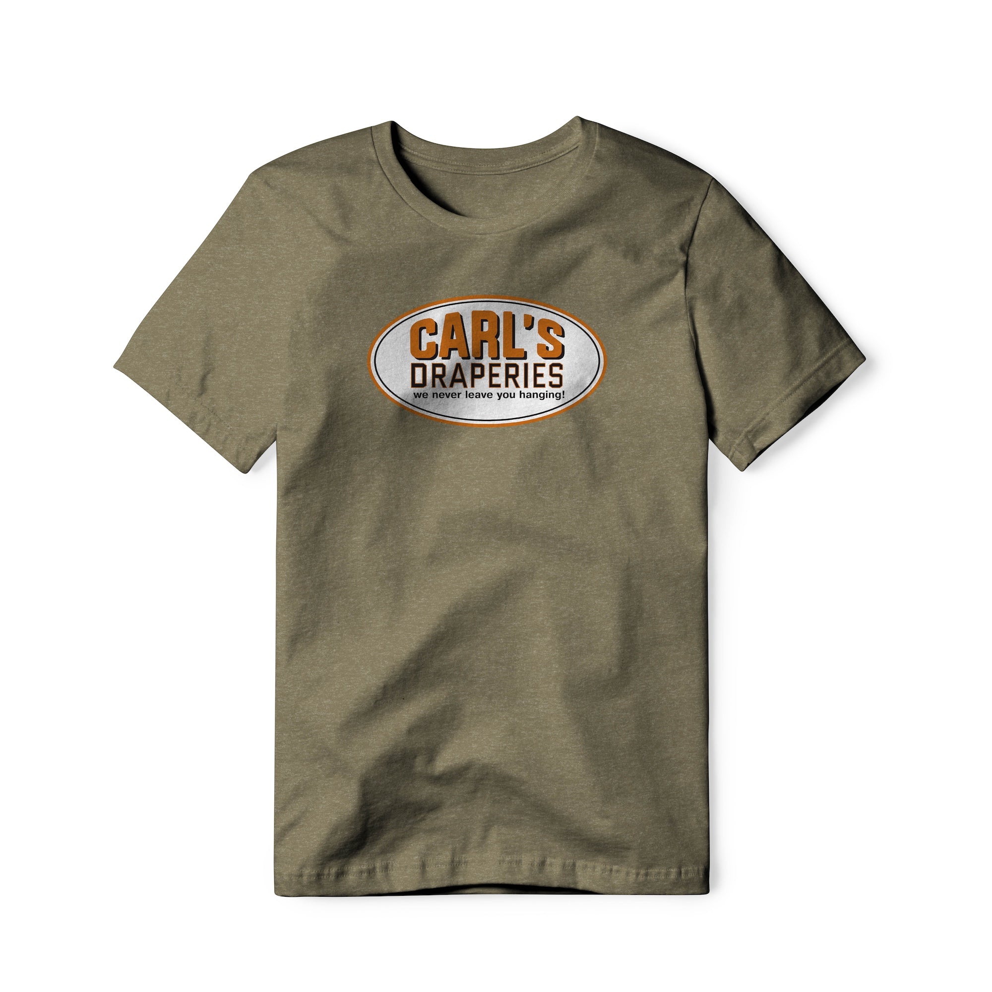 Carl's Draperies Logo : Terminator Movie, Cotton/Poly Blend Tee