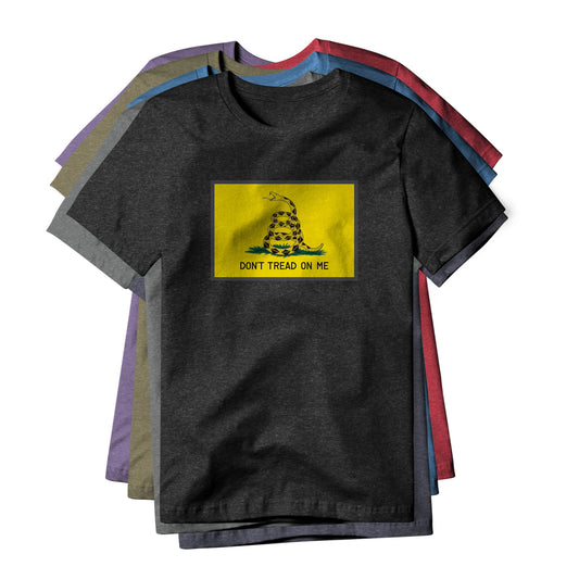 Don't Tread On Me : Gadsden (Flag), Cotton/Poly Blend Tee