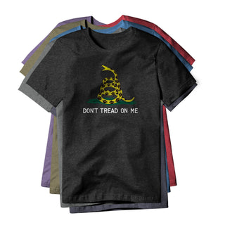 Don't Tread On Me : Gadsden (Snake), Cotton/Poly Blend Tee