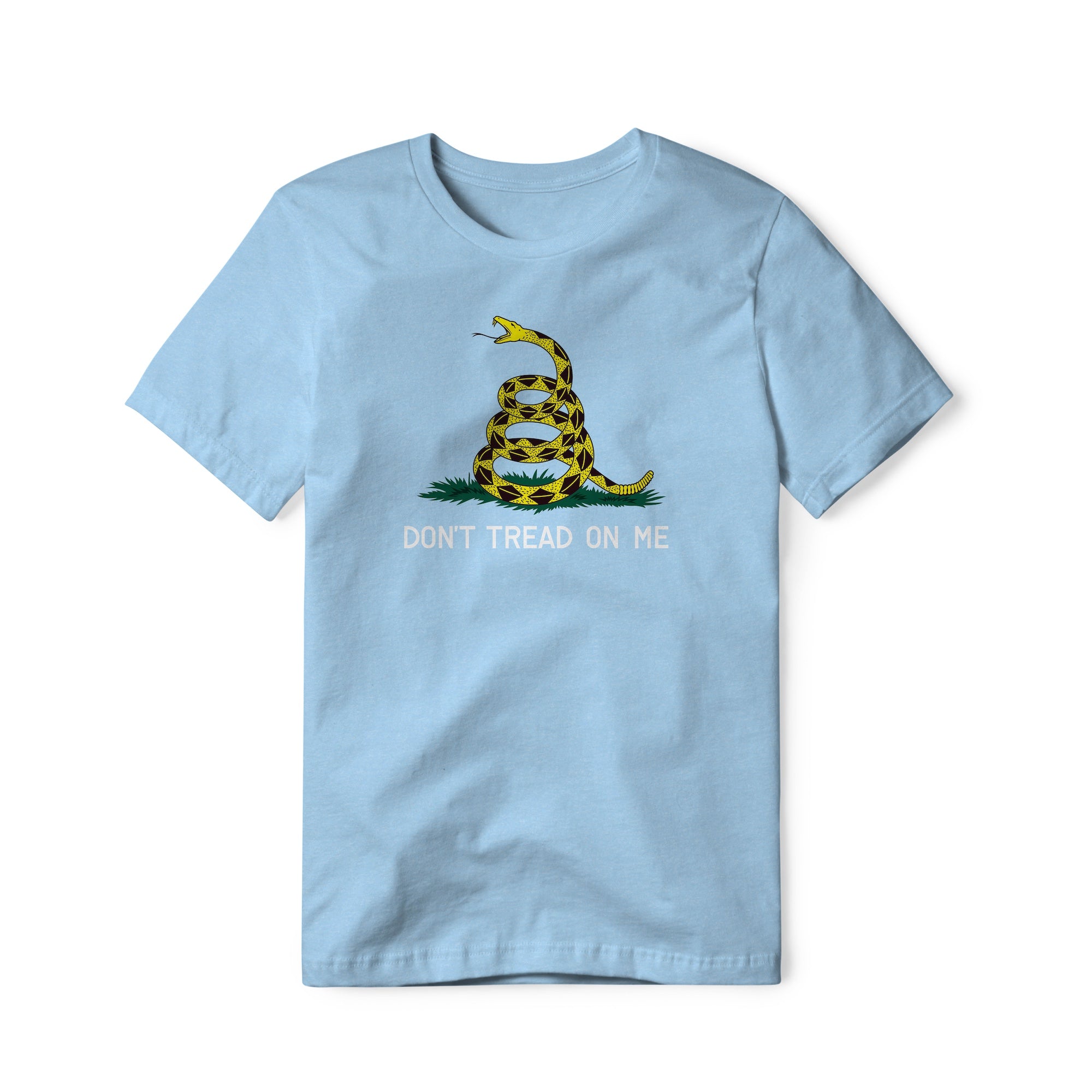 Don't Tread On Me : Gadsden (Snake), Cotton/Poly Blend Tee