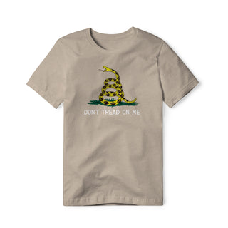 Don't Tread On Me : Gadsden (Snake), Cotton/Poly Blend Tee