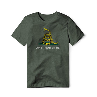 Don't Tread On Me : Gadsden (Snake), Cotton/Poly Blend Tee