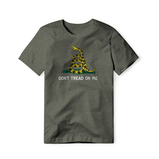 Don't Tread On Me : Gadsden (Snake), Cotton/Poly Blend Tee