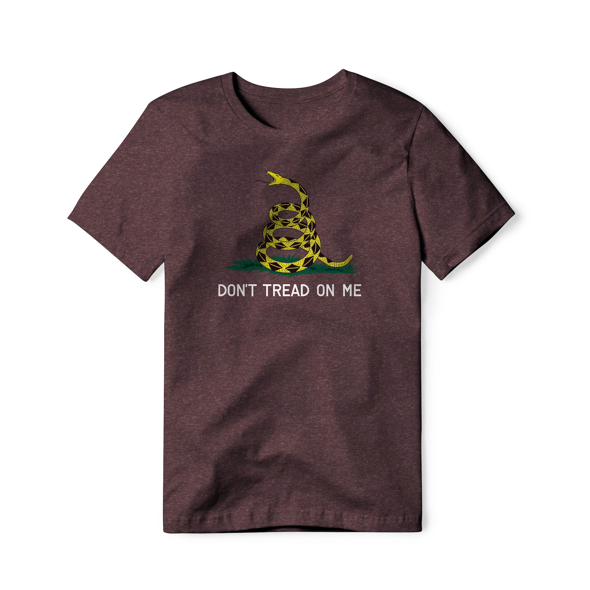 Don't Tread On Me : Gadsden (Snake), Cotton/Poly Blend Tee