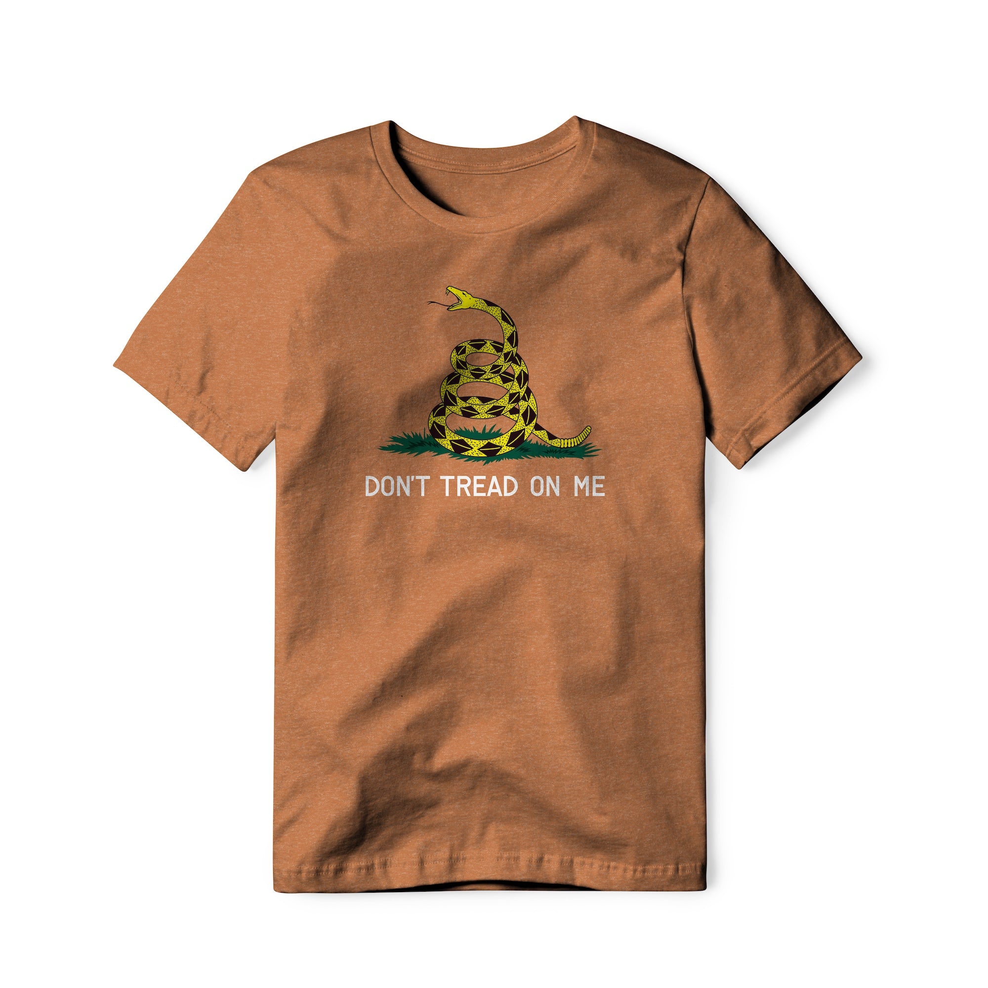 Don't Tread On Me : Gadsden (Snake), Cotton/Poly Blend Tee