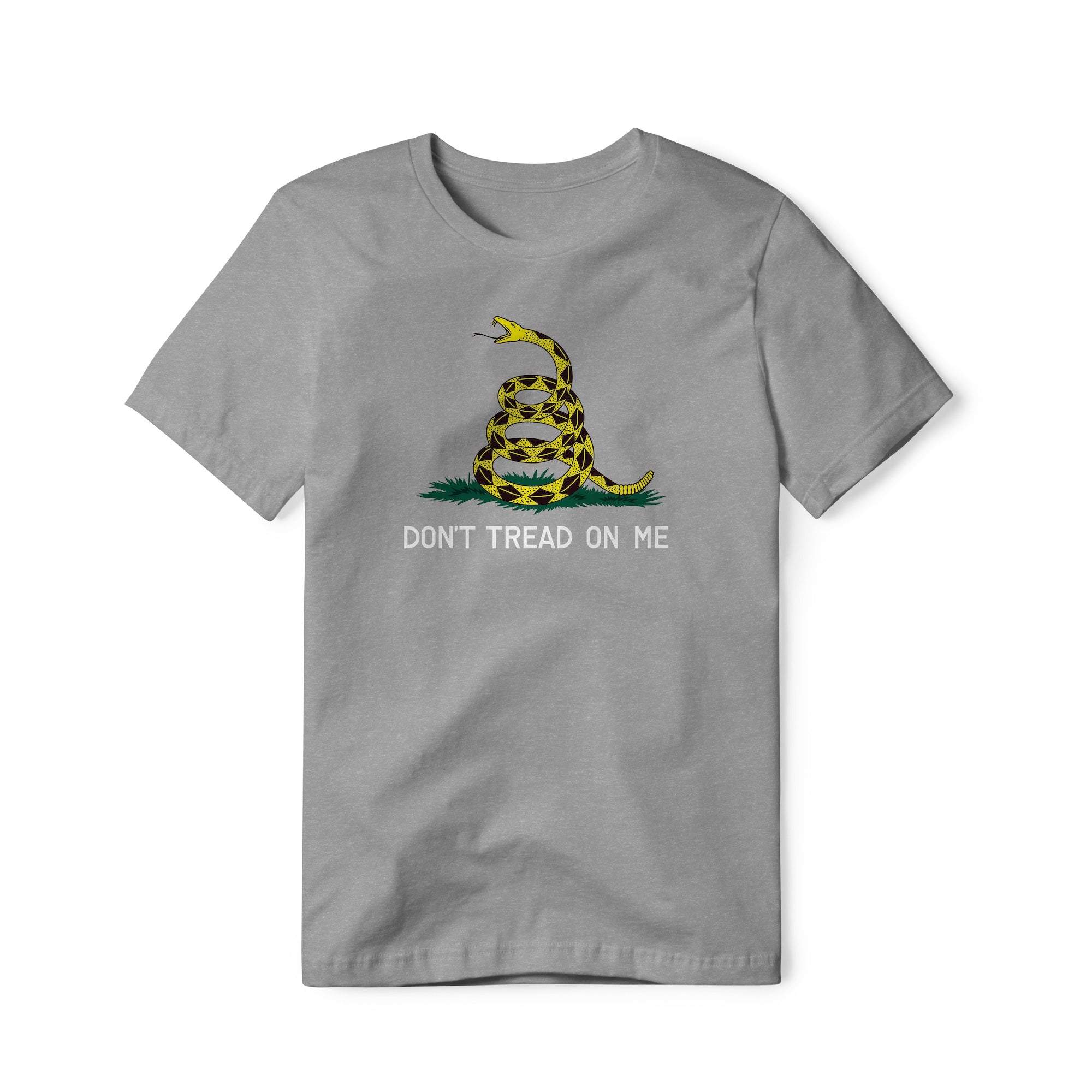 Don't Tread On Me : Gadsden (Snake), Cotton/Poly Blend Tee