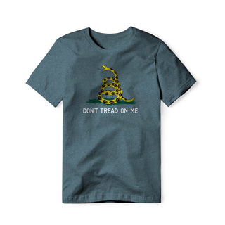 Don't Tread On Me : Gadsden (Snake), Cotton/Poly Blend Tee