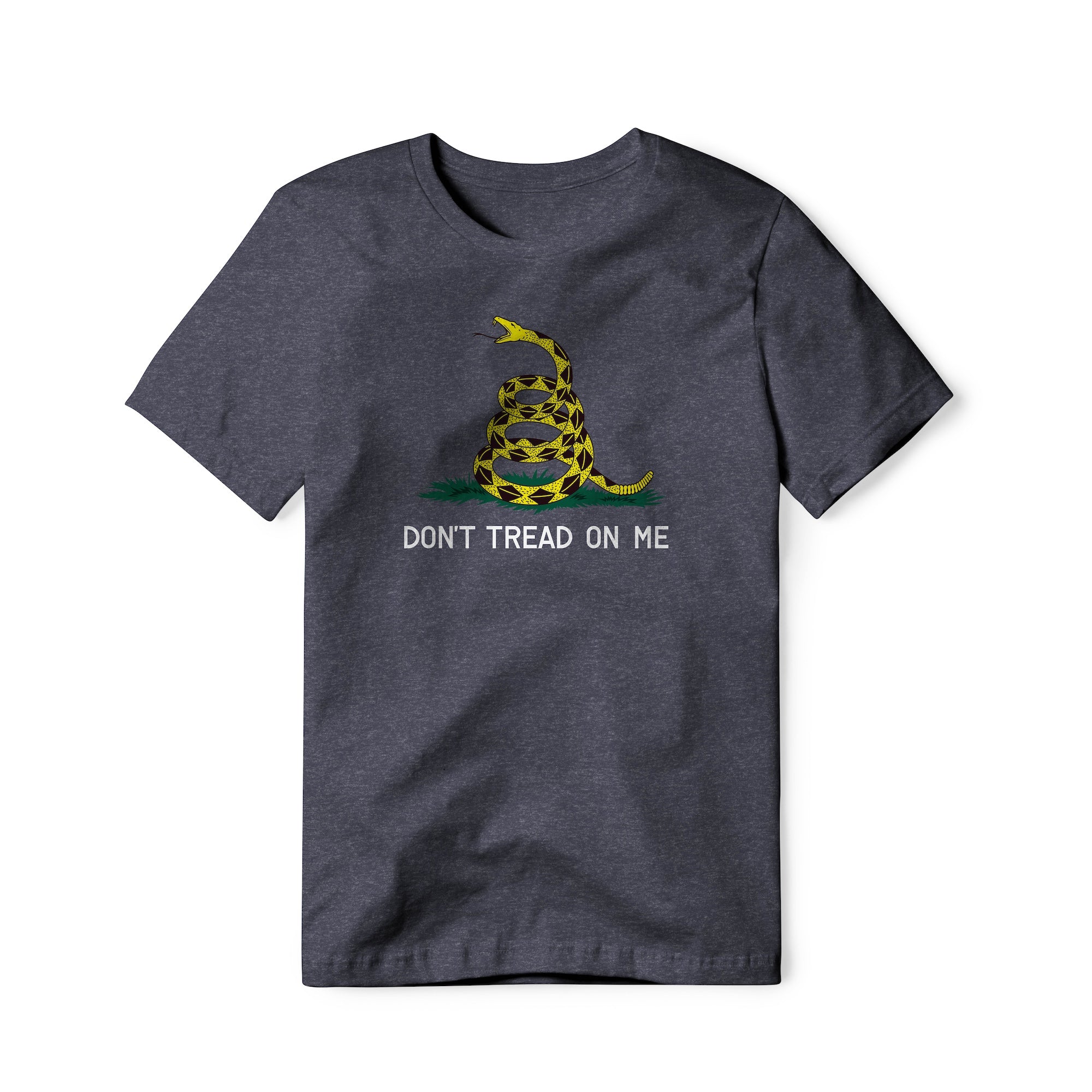 Don't Tread On Me : Gadsden (Snake), Cotton/Poly Blend Tee