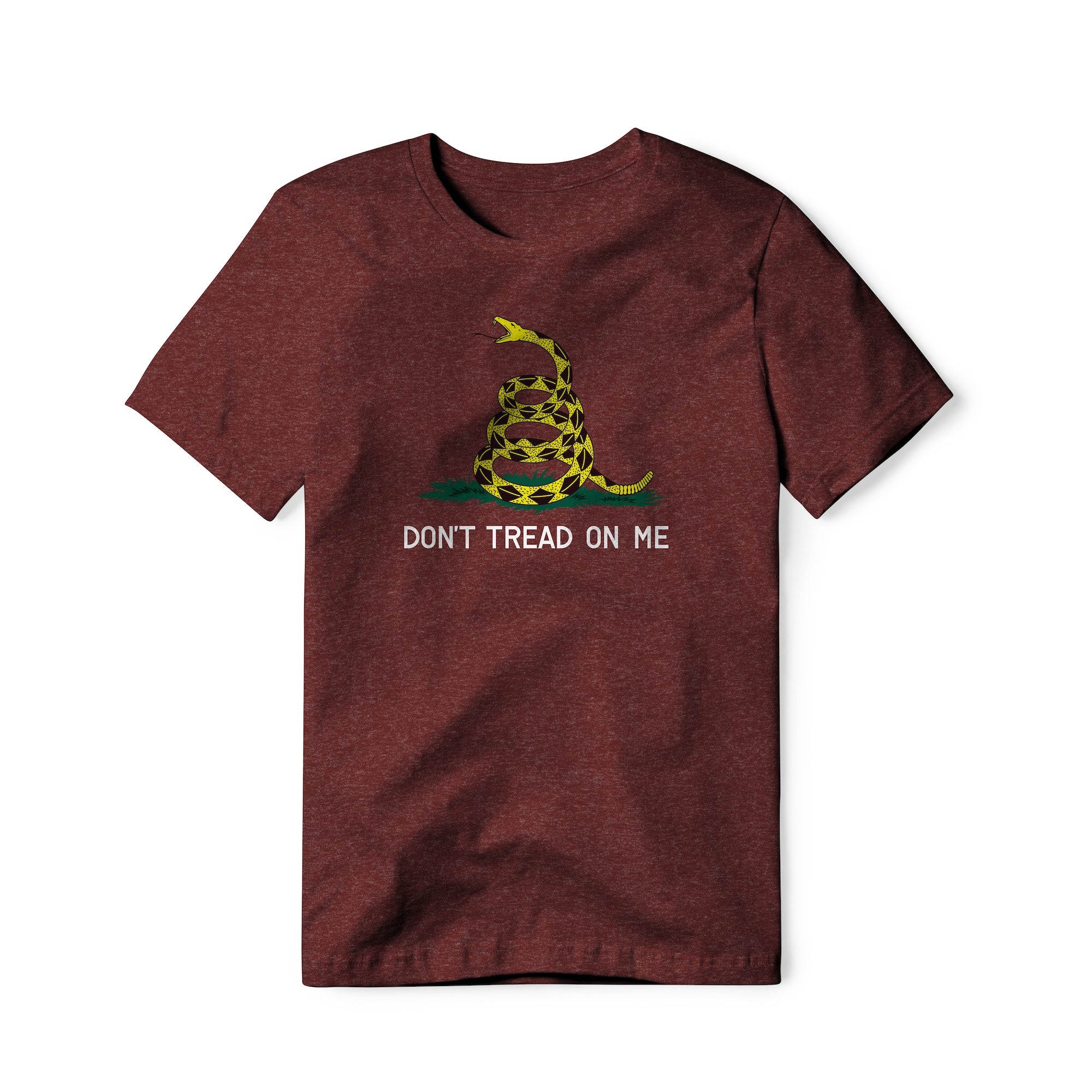 Don't Tread On Me : Gadsden (Snake), Cotton/Poly Blend Tee