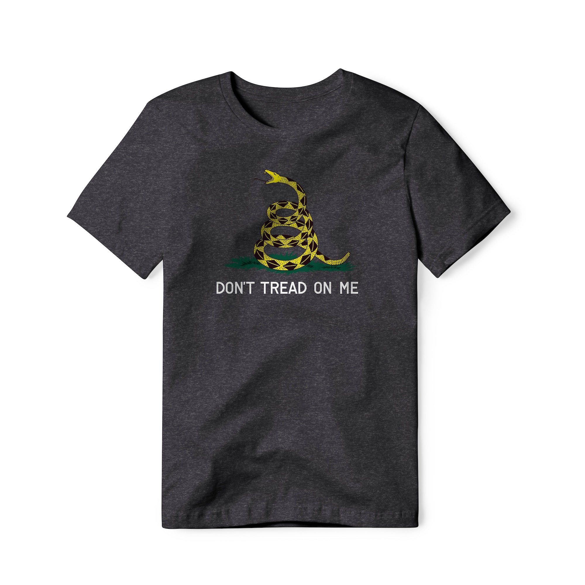 Don't Tread On Me : Gadsden (Snake), Cotton/Poly Blend Tee