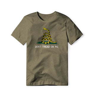 Don't Tread On Me : Gadsden (Snake), Cotton/Poly Blend Tee