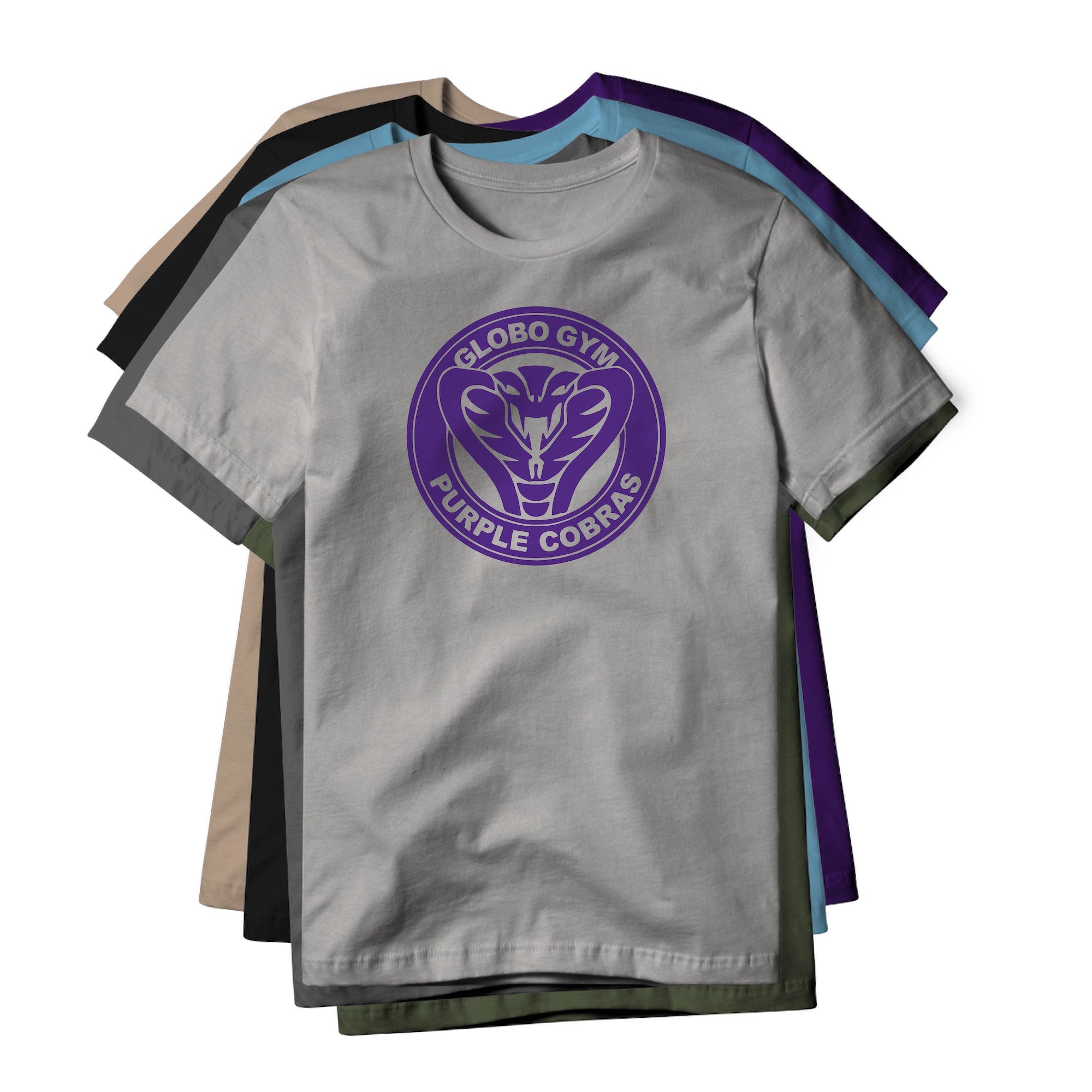 Globo Gym Purple Cobras Logo (Purple) : Dodgeball Movie, Classic Cotton Tee
