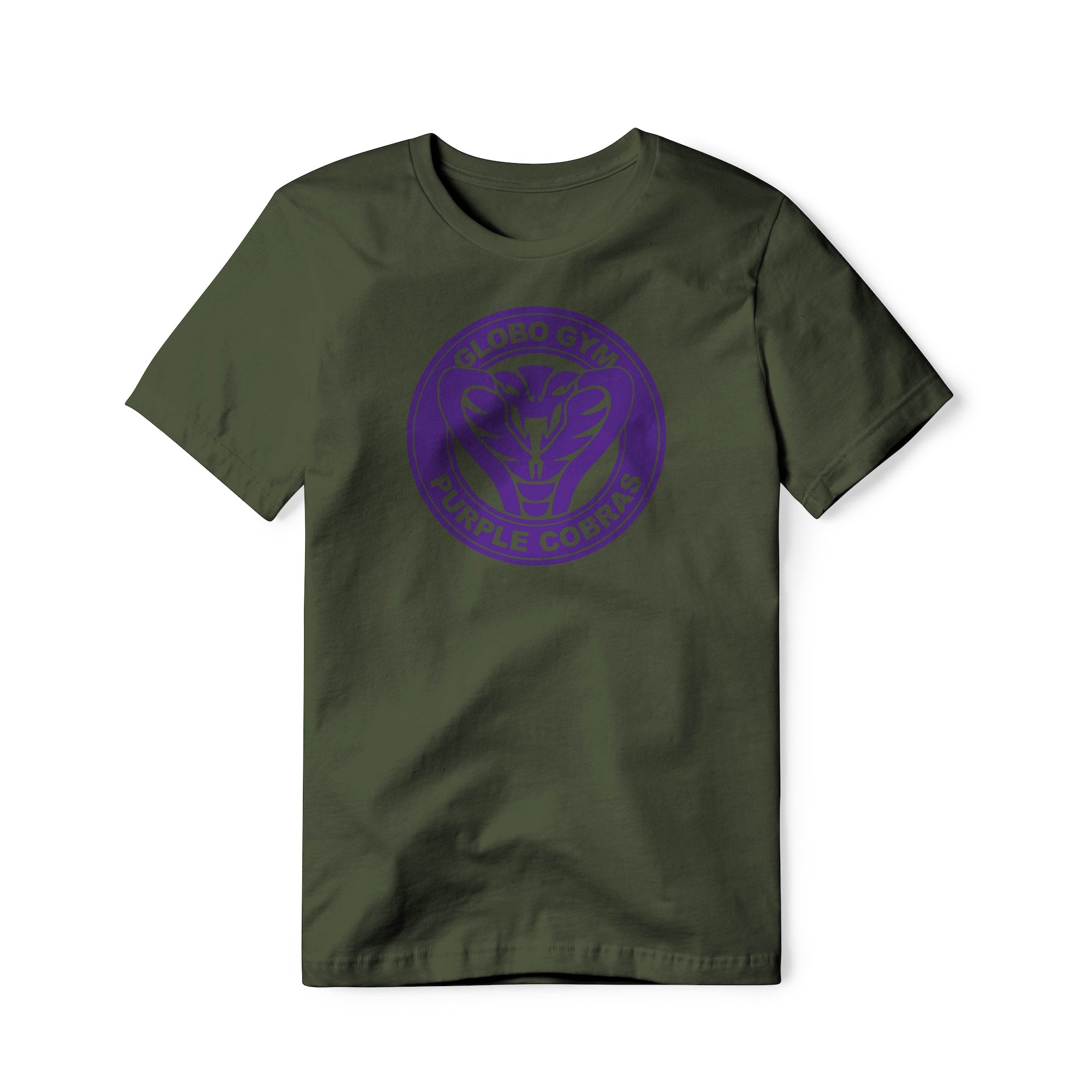 Globo Gym Purple Cobras Logo (Purple) : Dodgeball Movie, Classic Cotton Tee