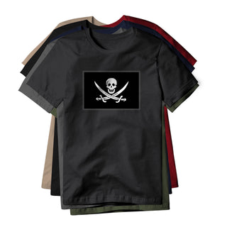 Jolly Roger Pirate Flag (Swords), Classic Cotton Tee