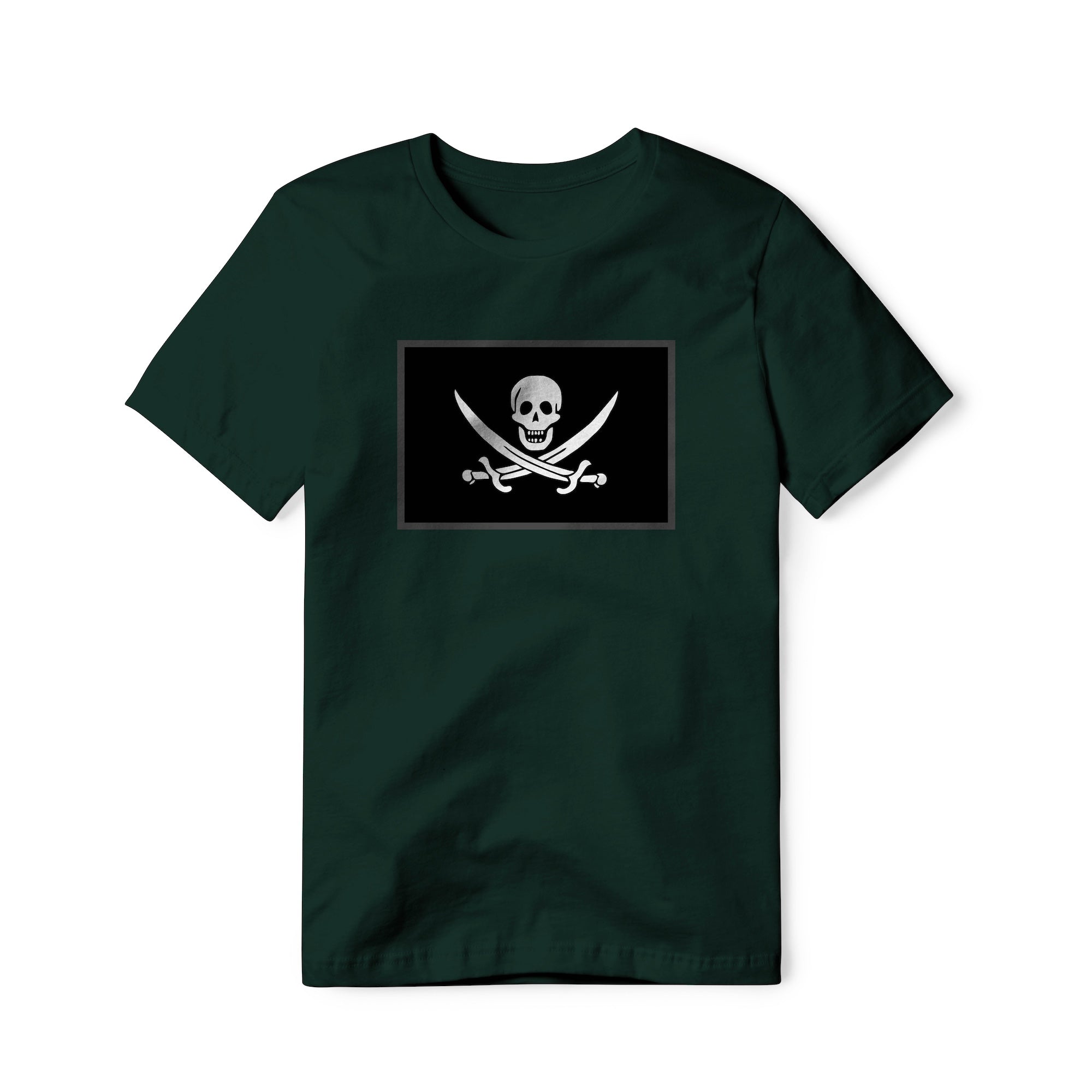 Jolly Roger Pirate Flag (Swords), Classic Cotton Tee