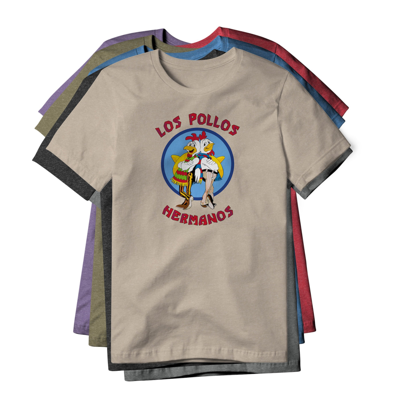 Los Pollos Hermanos Logo : Breaking Bad Show, Cotton/Poly Blend Tee
