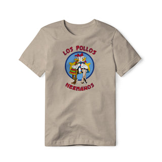 Los Pollos Hermanos Logo : Breaking Bad Show, Cotton/Poly Blend Tee