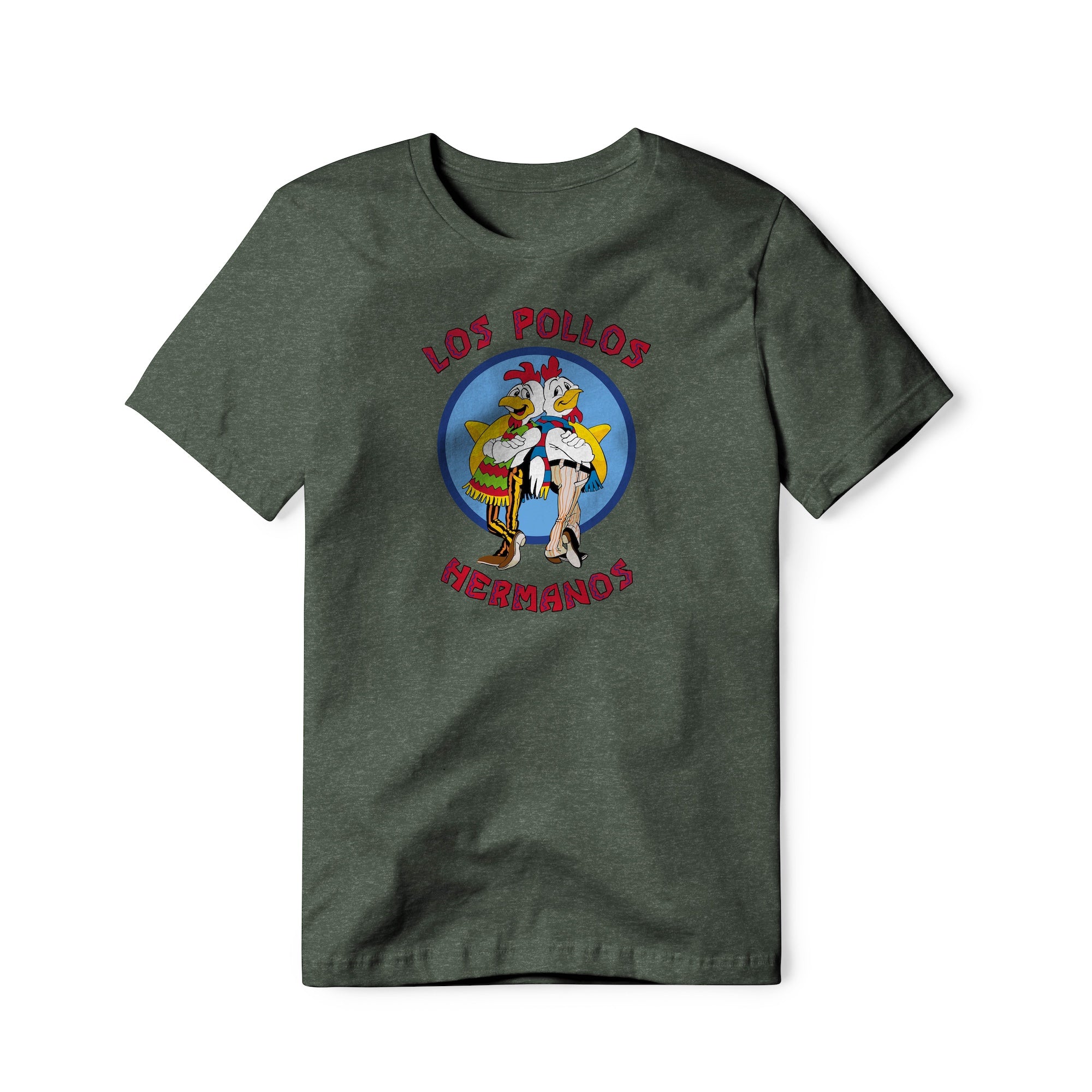 Los Pollos Hermanos Logo : Breaking Bad Show, Cotton/Poly Blend Tee