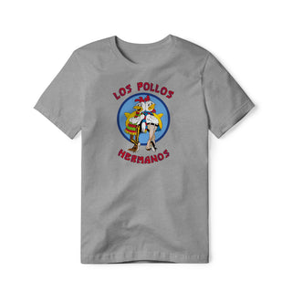 Los Pollos Hermanos Logo : Breaking Bad Show, Cotton/Poly Blend Tee