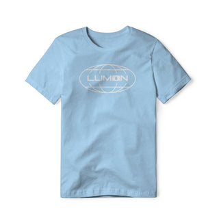 Lumon Logo (White) : Severance Show, Cotton/Poly Blend Tee