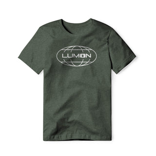 Lumon Logo (White) : Severance Show, Cotton/Poly Blend Tee