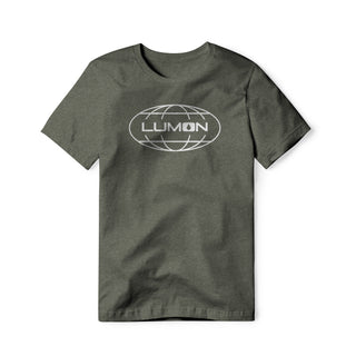 Lumon Logo (White) : Severance Show, Cotton/Poly Blend Tee
