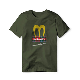 McDowell's Logo (Plaid) : Coming To America Movie, Classic Cotton Tee