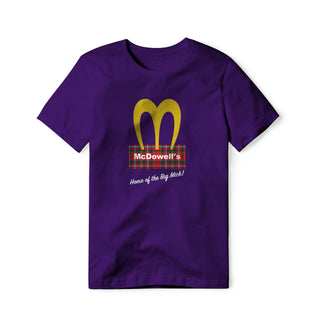 McDowell's Logo (Plaid) : Coming To America Movie, Classic Cotton Tee